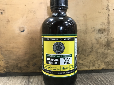 Black Seed Oil 100% cold pressed 4FL.0Z