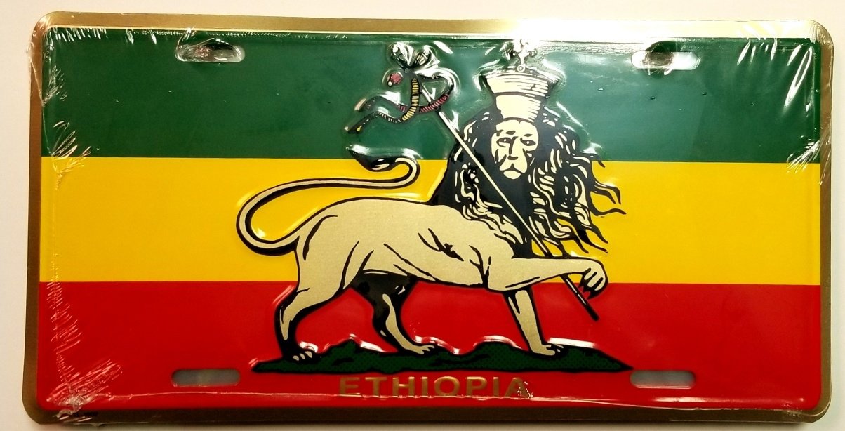 Lion of Judah License Plate