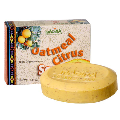 Madina-Oatmeal Citrus Bar Soap 3.5oz