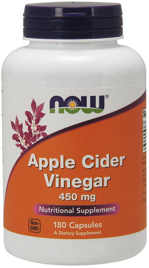 Now- Apple Cider Vinegar 750mg-180 tablets