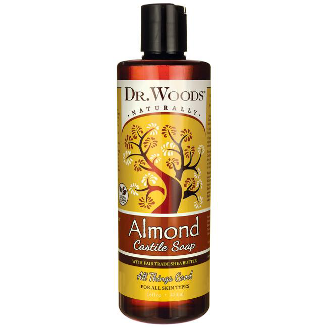 Dr.Woods-Almond Castile Soap With Shea Butter 32oz