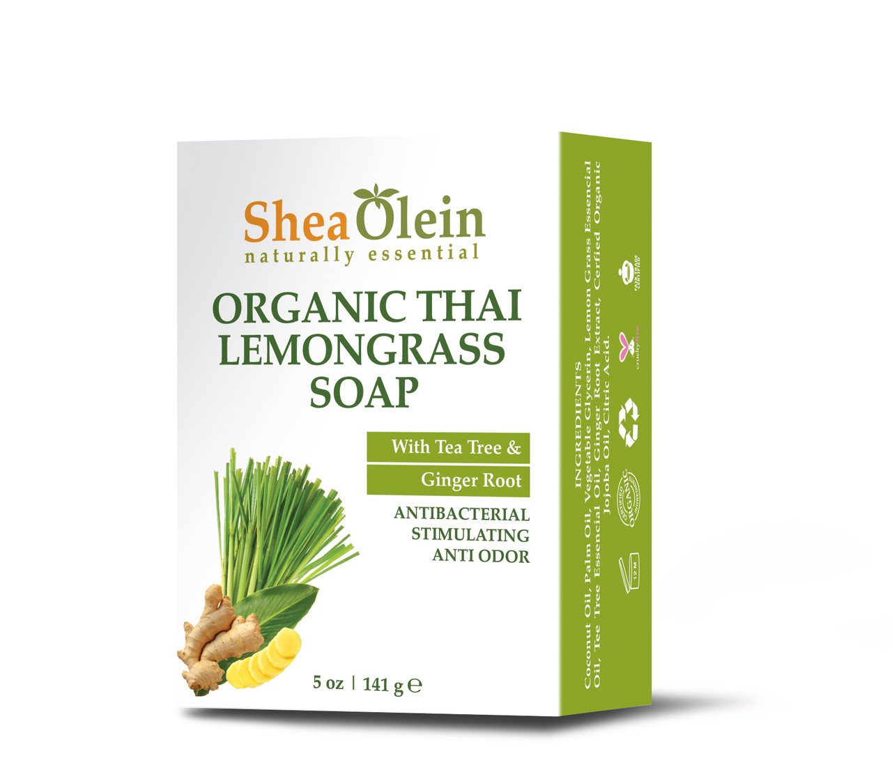 Shea Olein-Organics Thai Lemongrass Soap