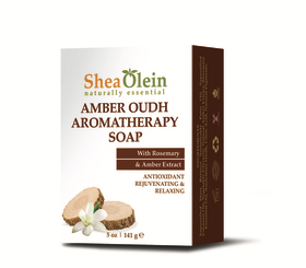 Shea Olein-Amber Oudh Aromatherapy Soap