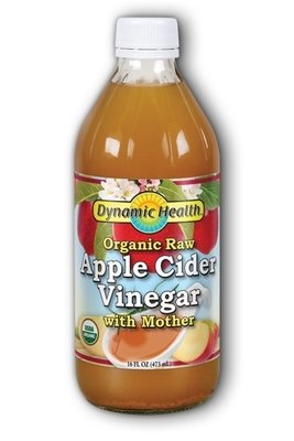 Dynamic Health Raw Apple Cider Vinegar - 16oz (Glass)