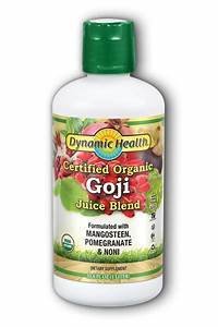 Dynamic Health Organic Certified Goji Juice Blend 33.8 oz
