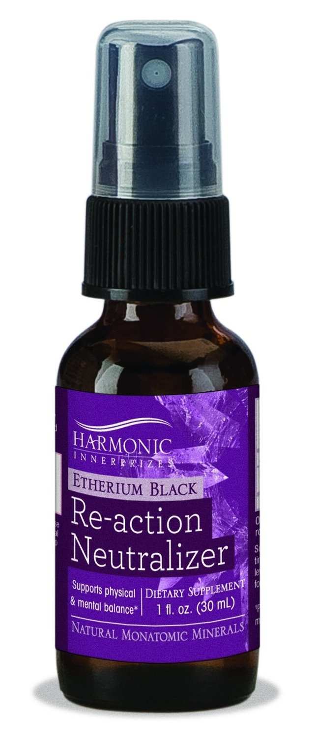 Harmonic Innerprizes Etherium Black, Re-Action Neutralizer Spray