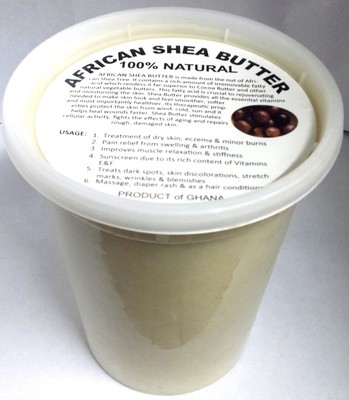 Raw White African Shea Butter - 32 oz