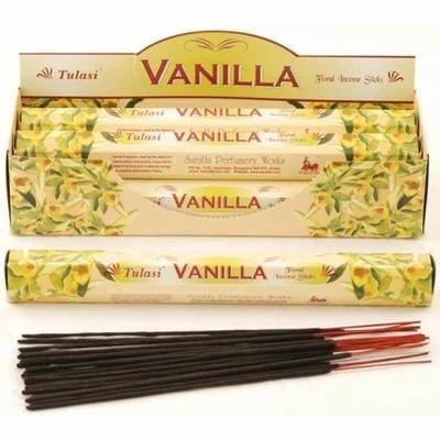 Tulasi Vanilla Incense Pack- 20 sticks