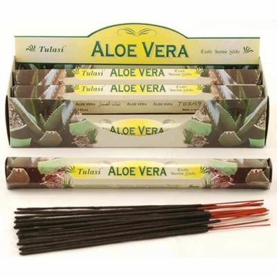 Tulasi Aloe Vera Incense Pack- 20 sticks