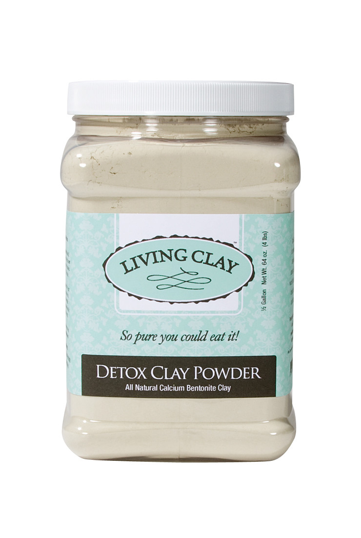 Living Clay Detox Clay Powder 64 oz