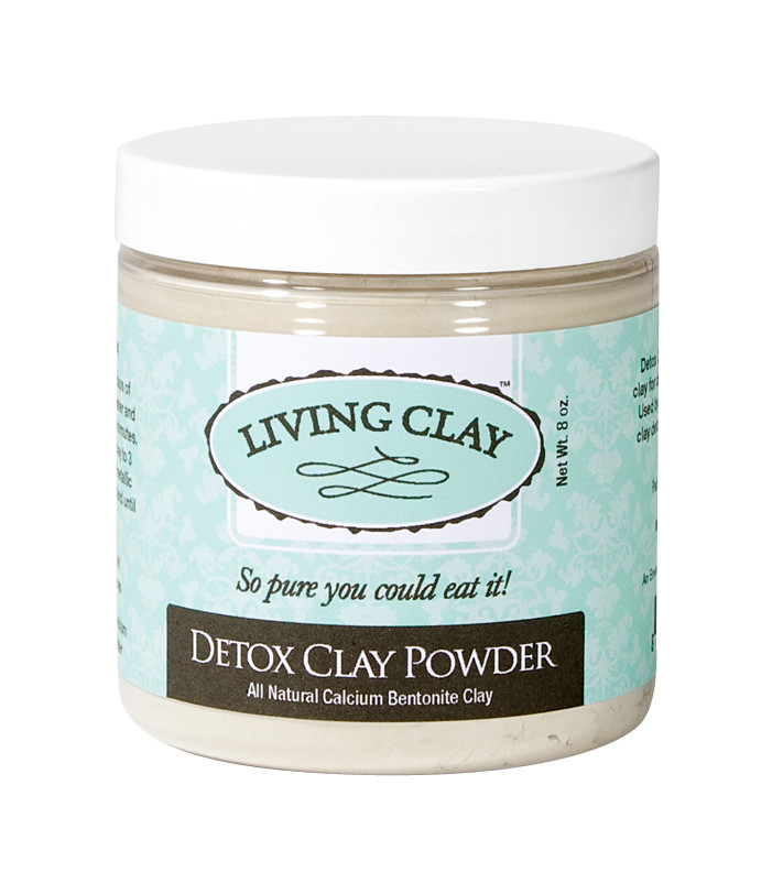 Living Clay Detox Clay Powder - 8oz