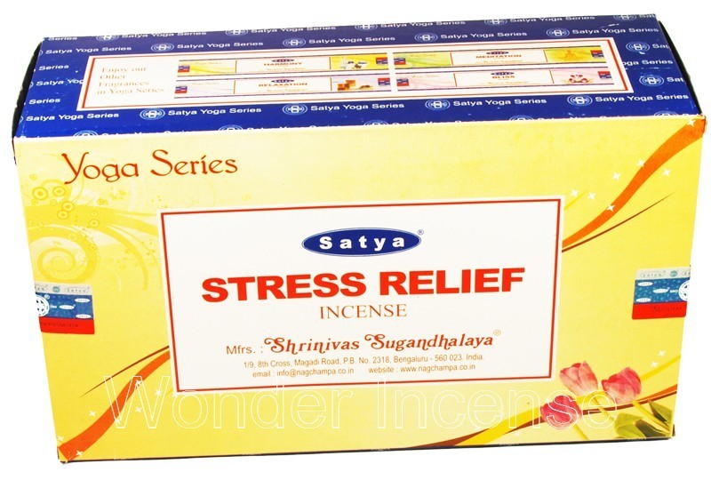 Stress Relief Satya Incense Box 15 Grams (180 Sticks)