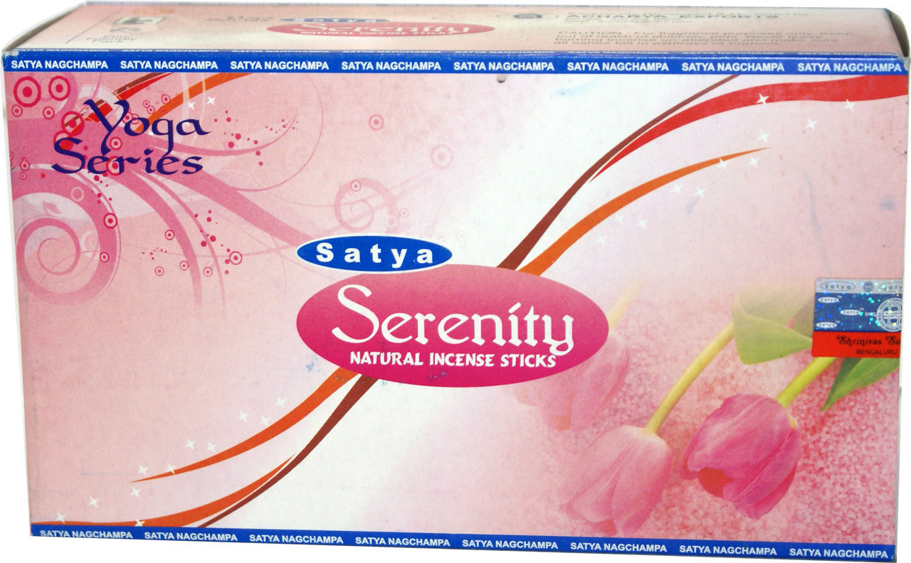 Serenity Satya Incense Box - 15 Grams (180 Sticks)