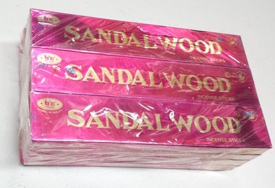 Sandalwood Bic Incense Box 15 Grams (180 Sticks)