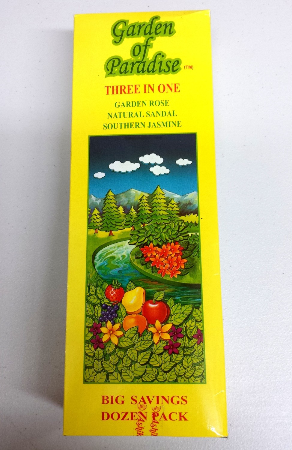 Garden Of Paradise Three In One Incense Box
