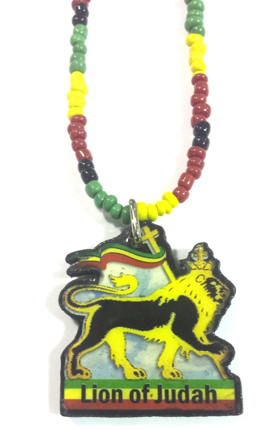 Lion Of Judah Beaded Necklace