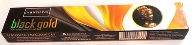 Nandita Black Gold Incense Pack - 15 Sticks