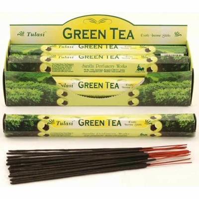 Tulasi Green Tea Incense Pack- 20 sticks