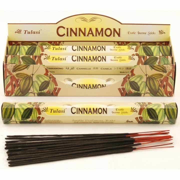 Tulasi Cinnamon Incense Pack- 20 sticks