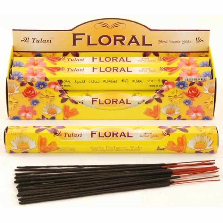 Tulasi Floral Incense Pack- 20 sticks