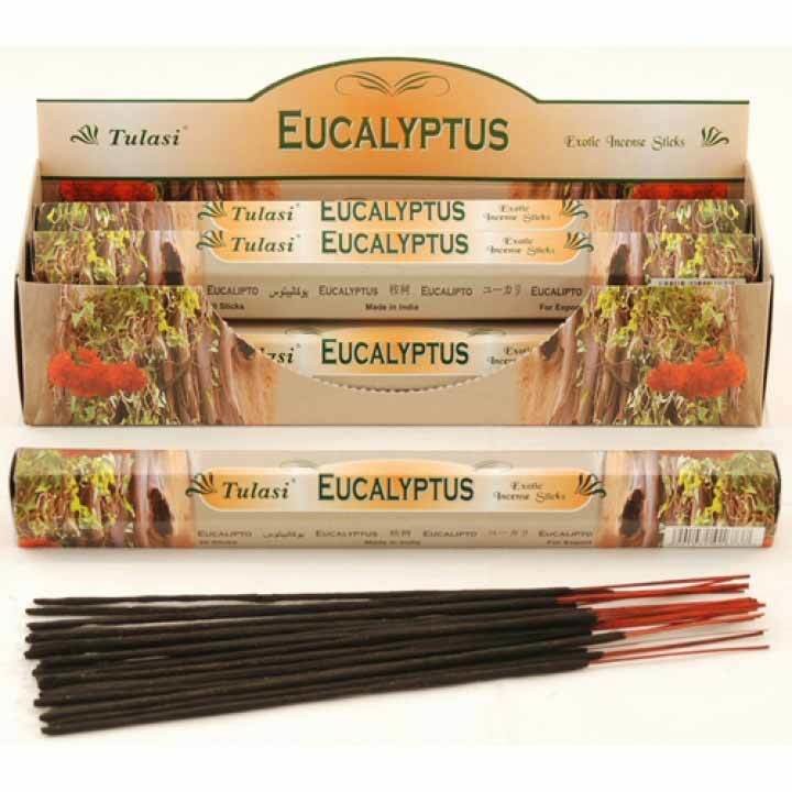 Tulasi Eucalyptus Incense Pack- 20 sticks