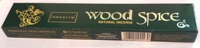 Nandita Wood Spice Incense - 15 Sticks