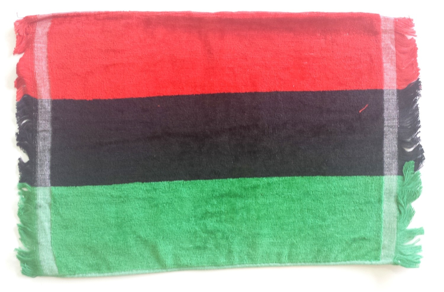 Red, Black & Green Hand Towel