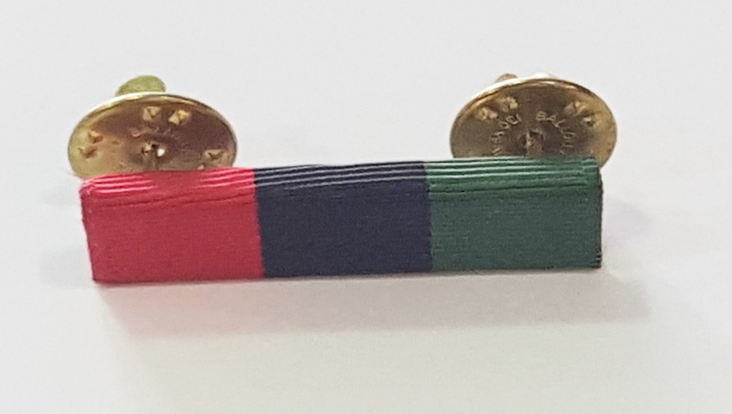 Red, Black, and Green (RBG) Pin