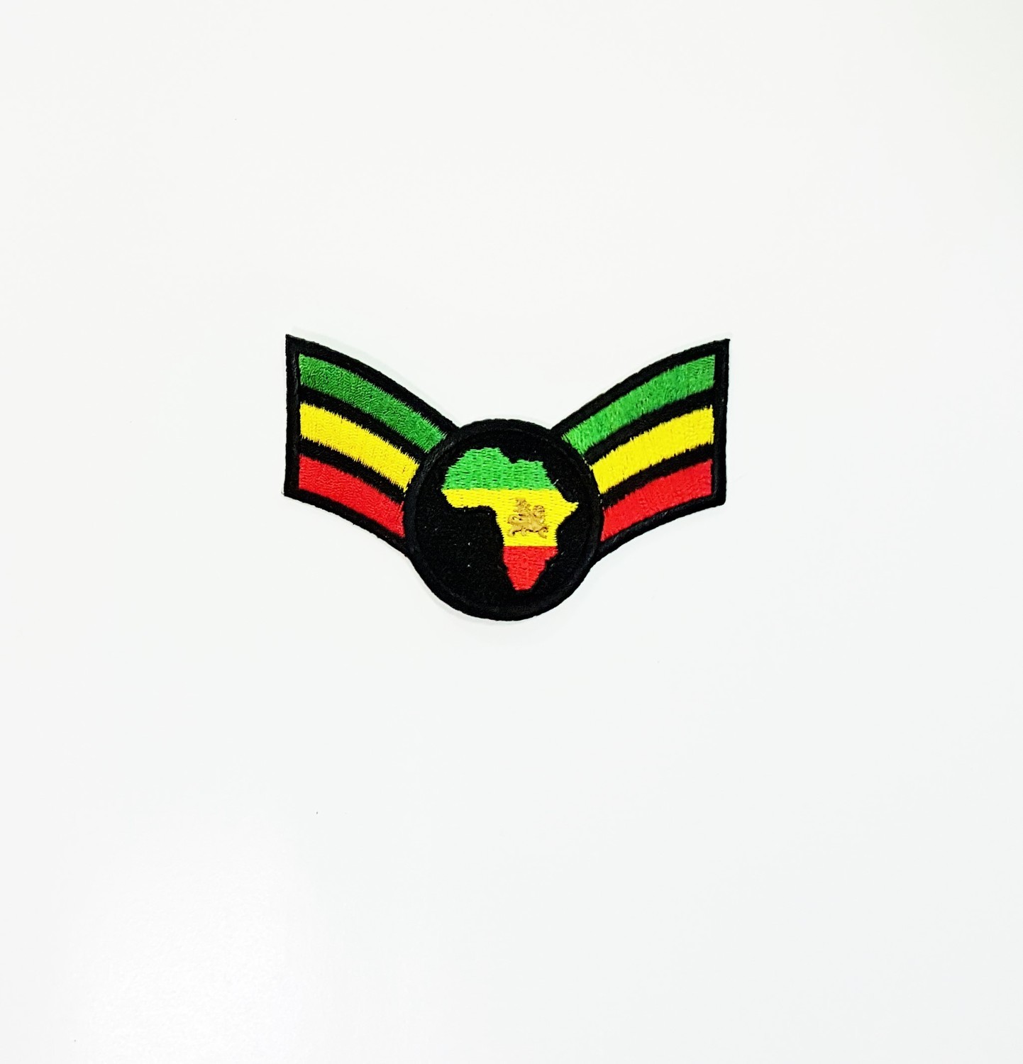 Small Green, Yellow, and Red Afrika Patch