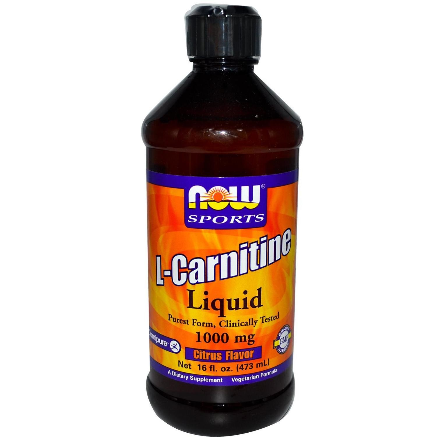 L-Carnitine Liquid Citrus Flavor 1000 mg, 16oz