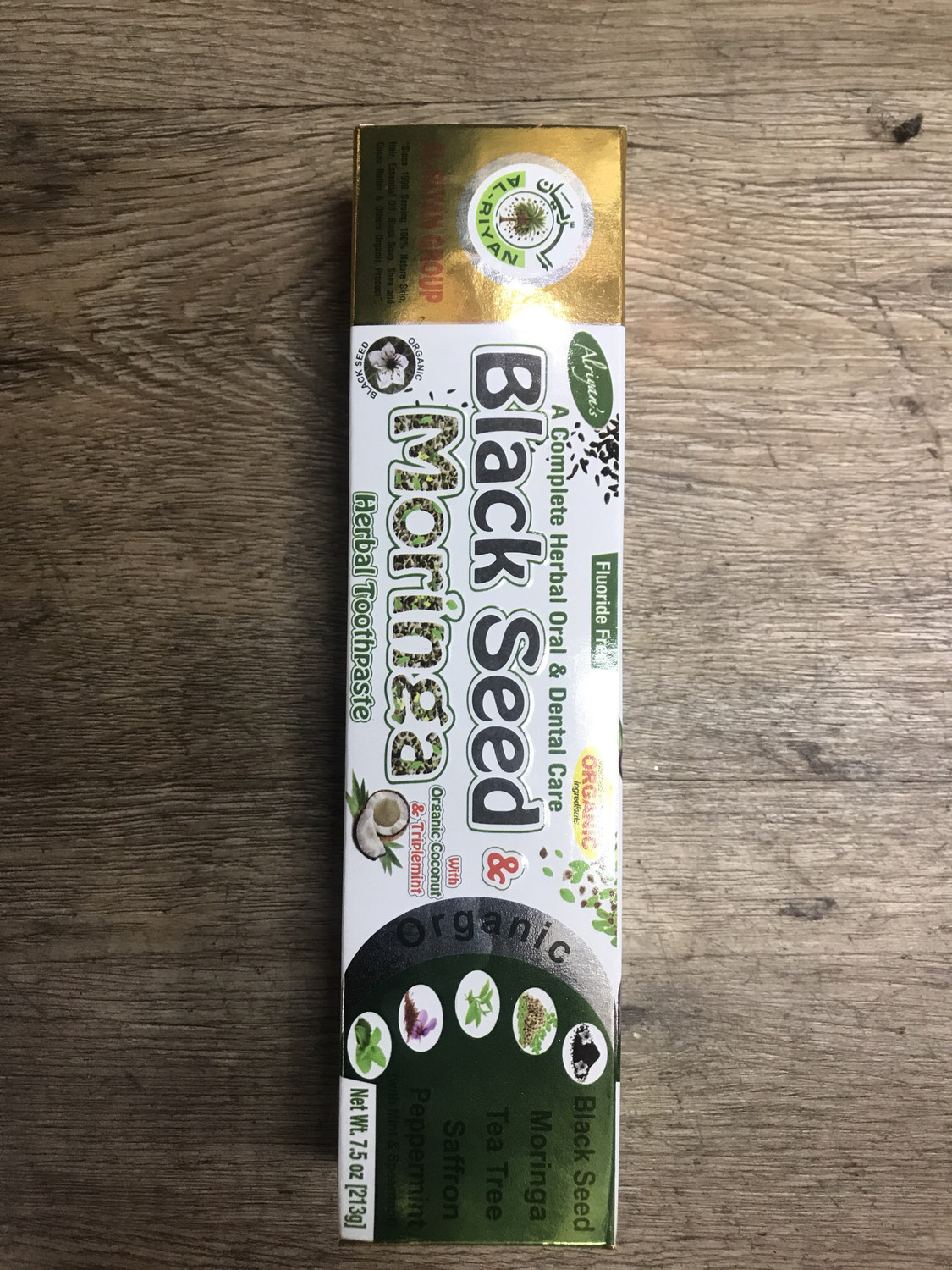 Black Seed & Moringa herbal Toothpaste 