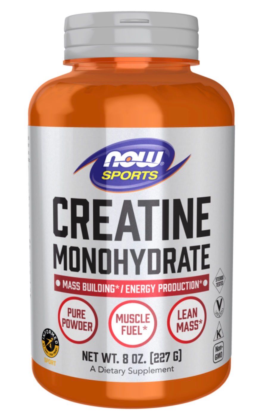 Now Sports Creatine Monohydrate Powder - 8 oz. Now Sports Creatine Monohydrate Powder - 8 oz.