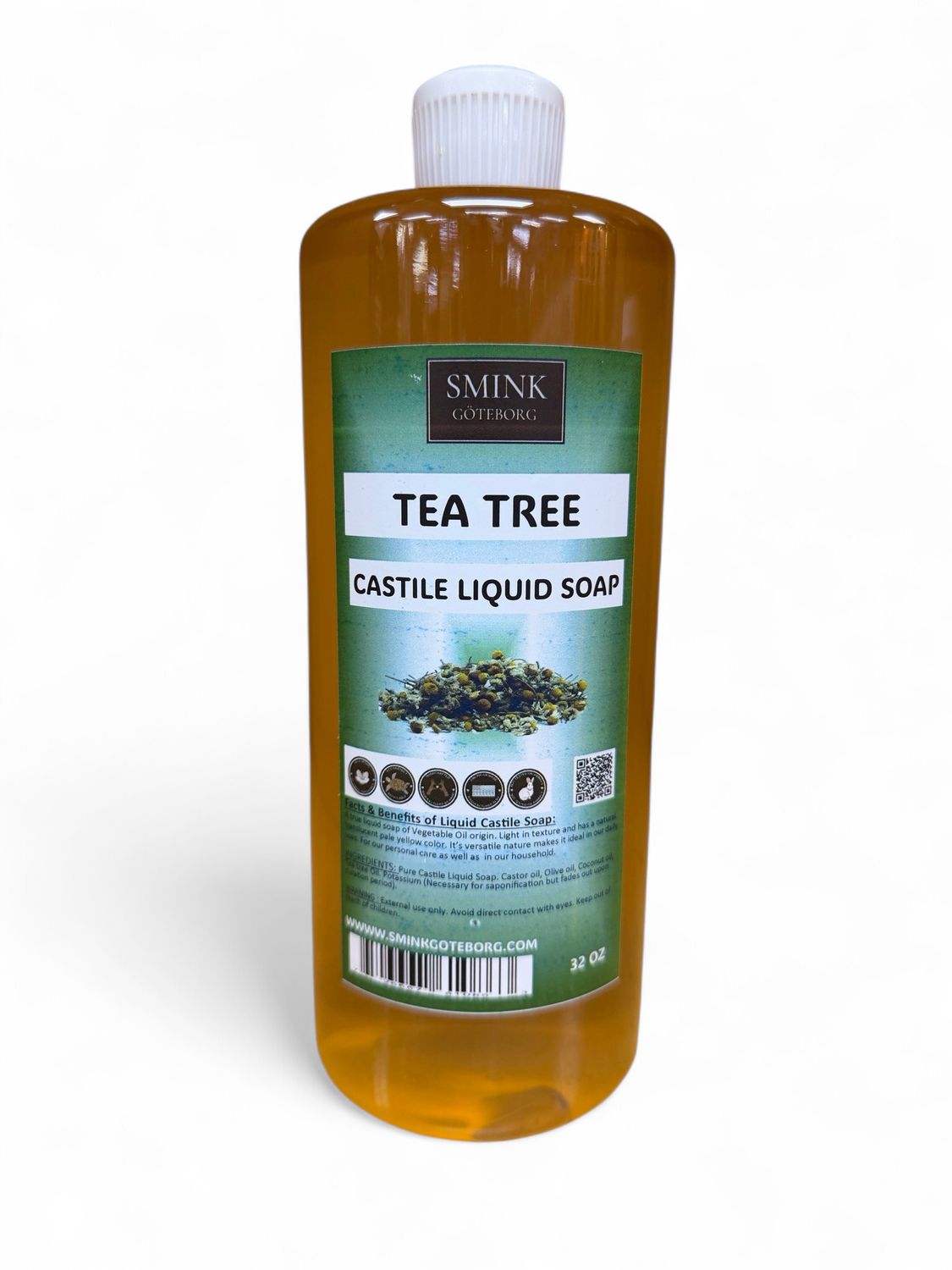 Tea Tree Castile Liquid Soap 32oz