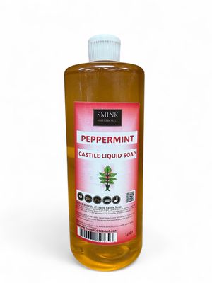 Peppermint Castile Liquid Soap 32oz