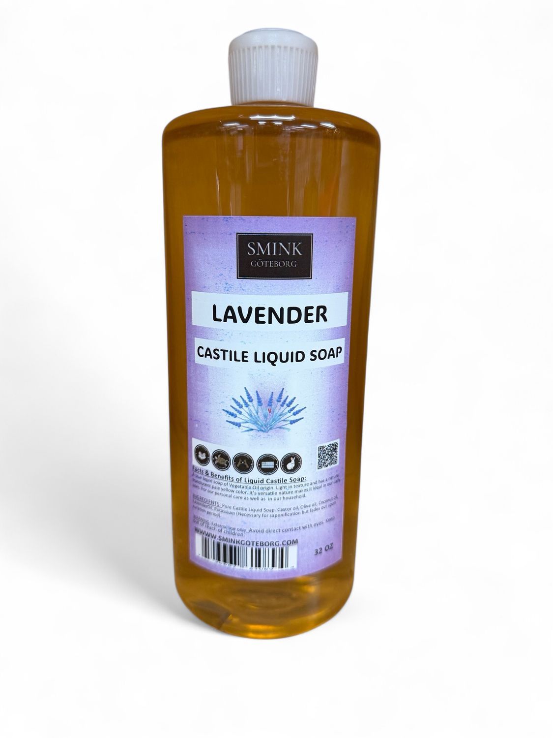 Lavender Castile Liquid Soap 32oz