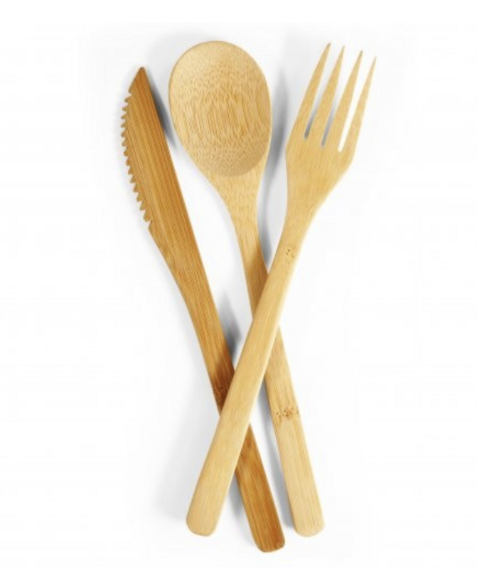 Couverts en carton bio dégradable