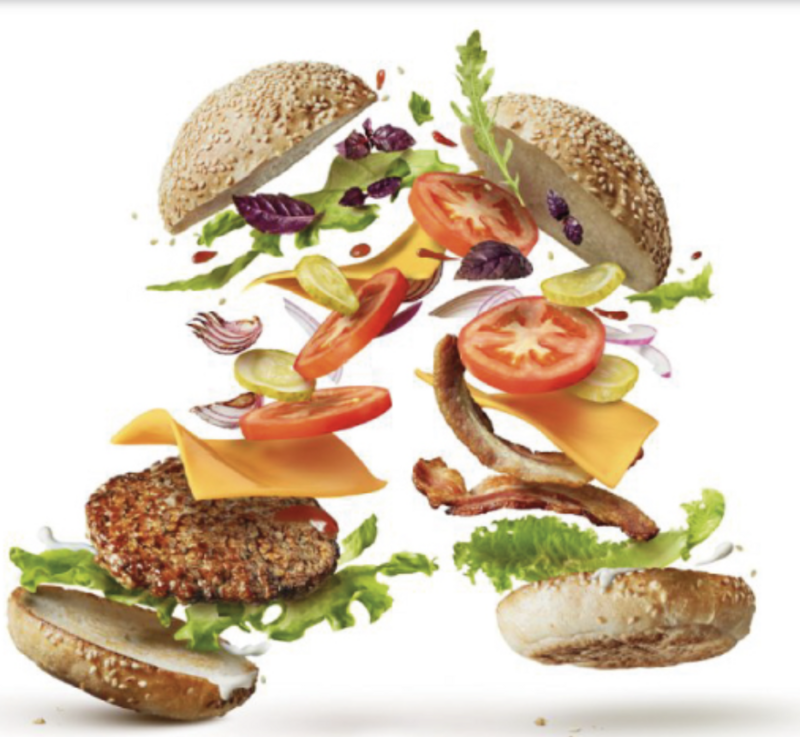 Sandwich burger Mexicain végétarien bio
