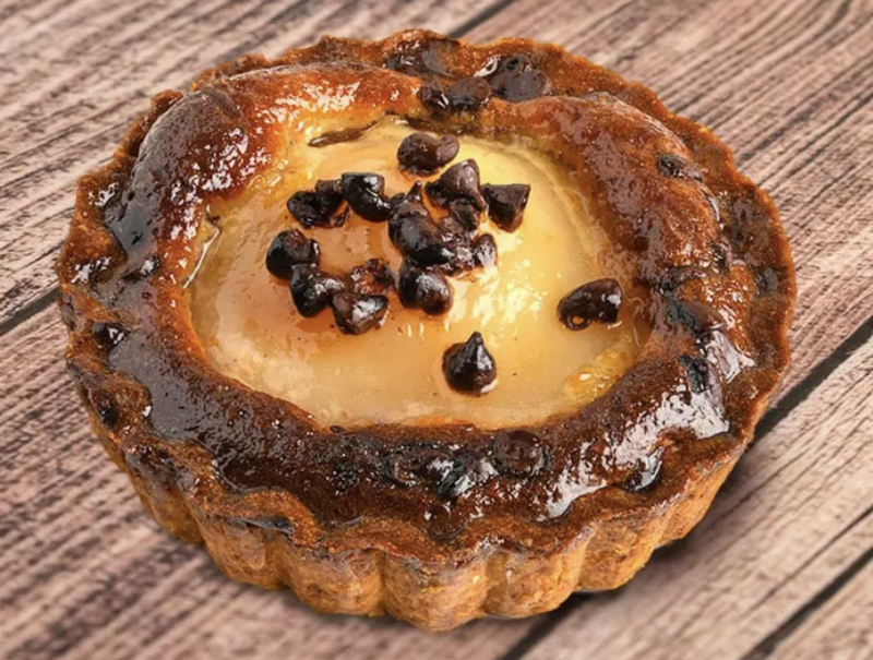 Tarte aux poires et chocolat
