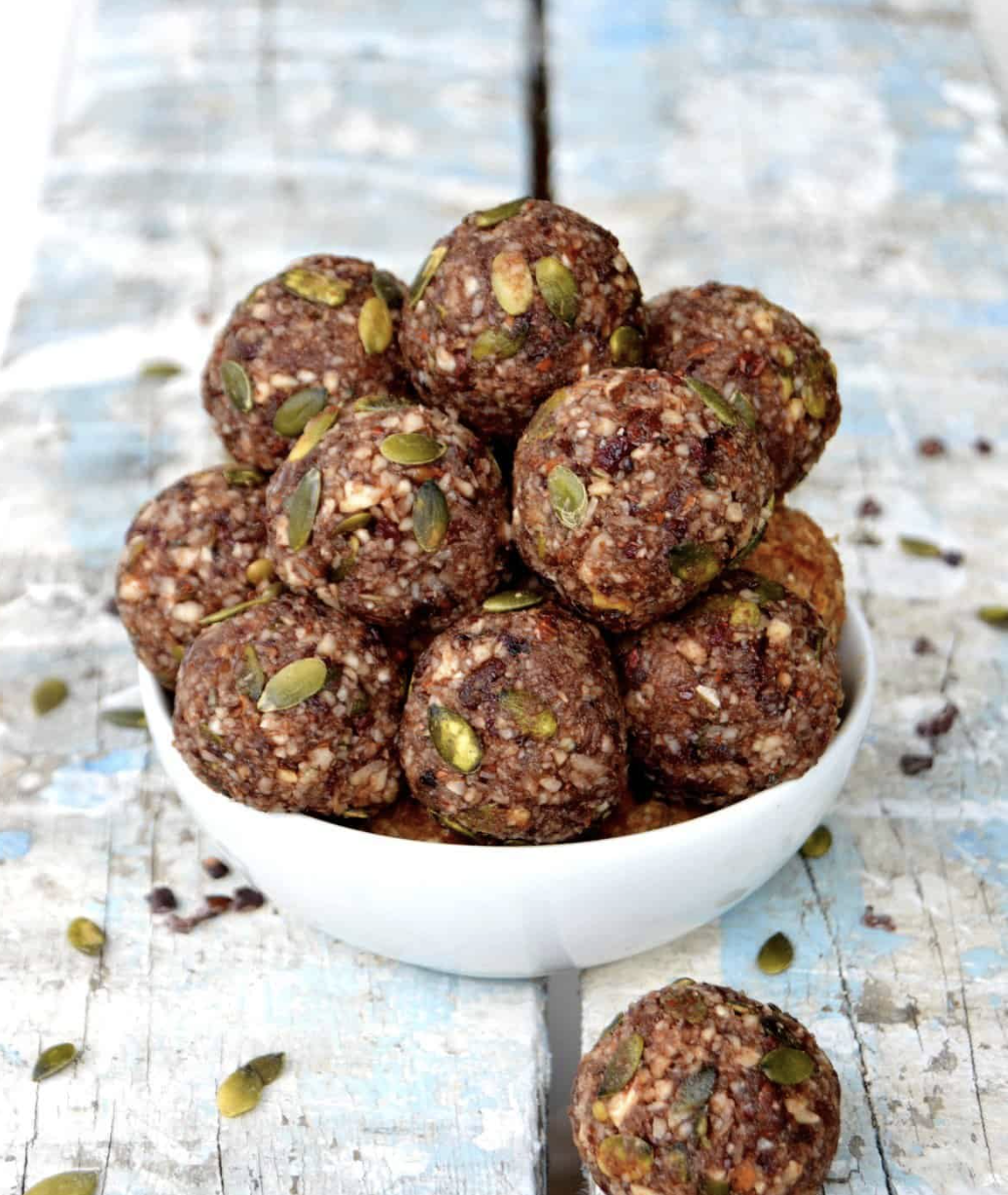 boules d’énergie coco citron avoine