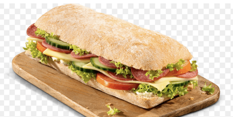 Sandwich traditionnel jambon, beurre &amp; fromage