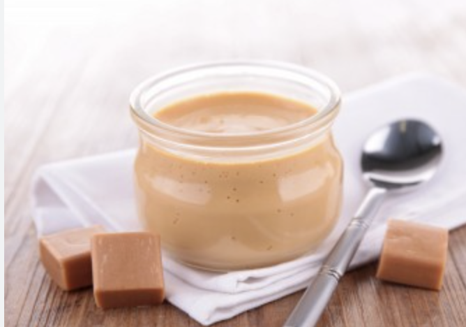 Mousse légère au caramel &amp; beurre salé