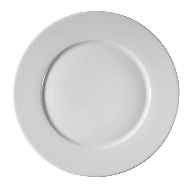 Assiette blanche classique