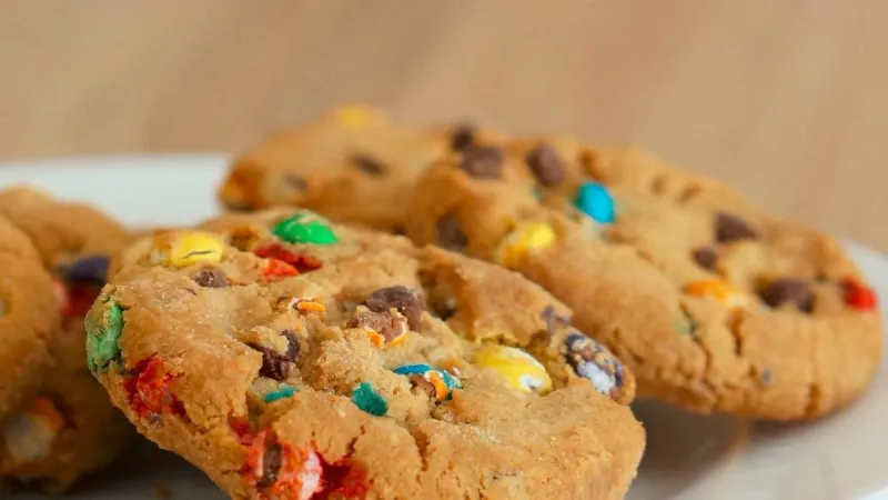 Big Cookie au chocolat au lait &amp; M&amp;M&#39;s