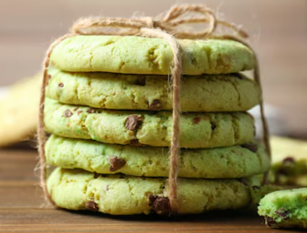 Maxi cookie thé matcha &amp; chocolat banc