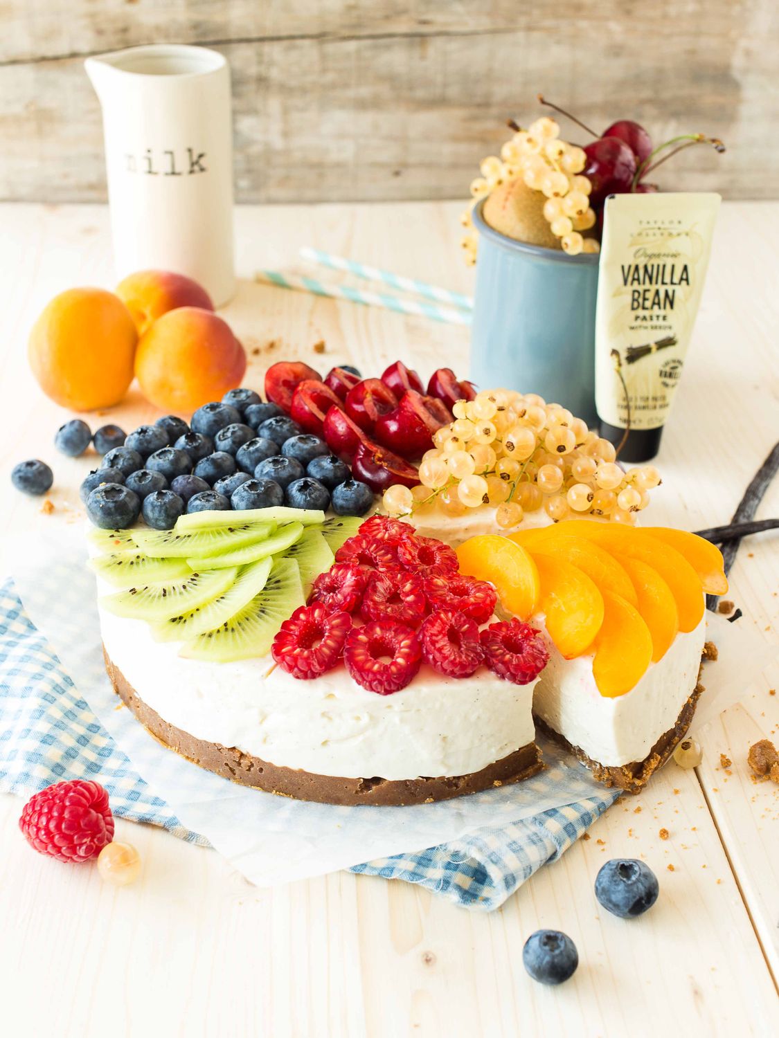 Cheesecake, biscuit maison (goût au choix)