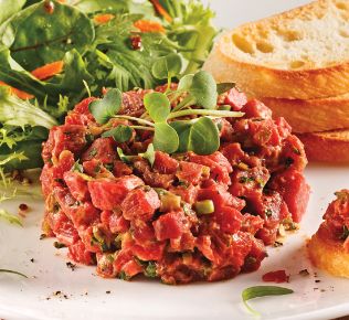 Tartare de bœuf classique