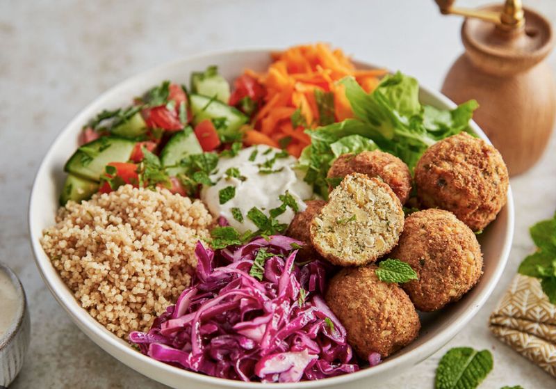 Salade végétarienne falafel XL