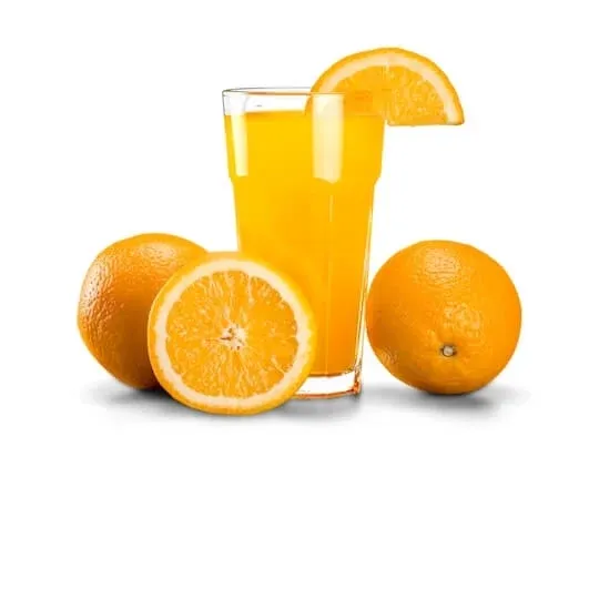 Jus d'orange frais