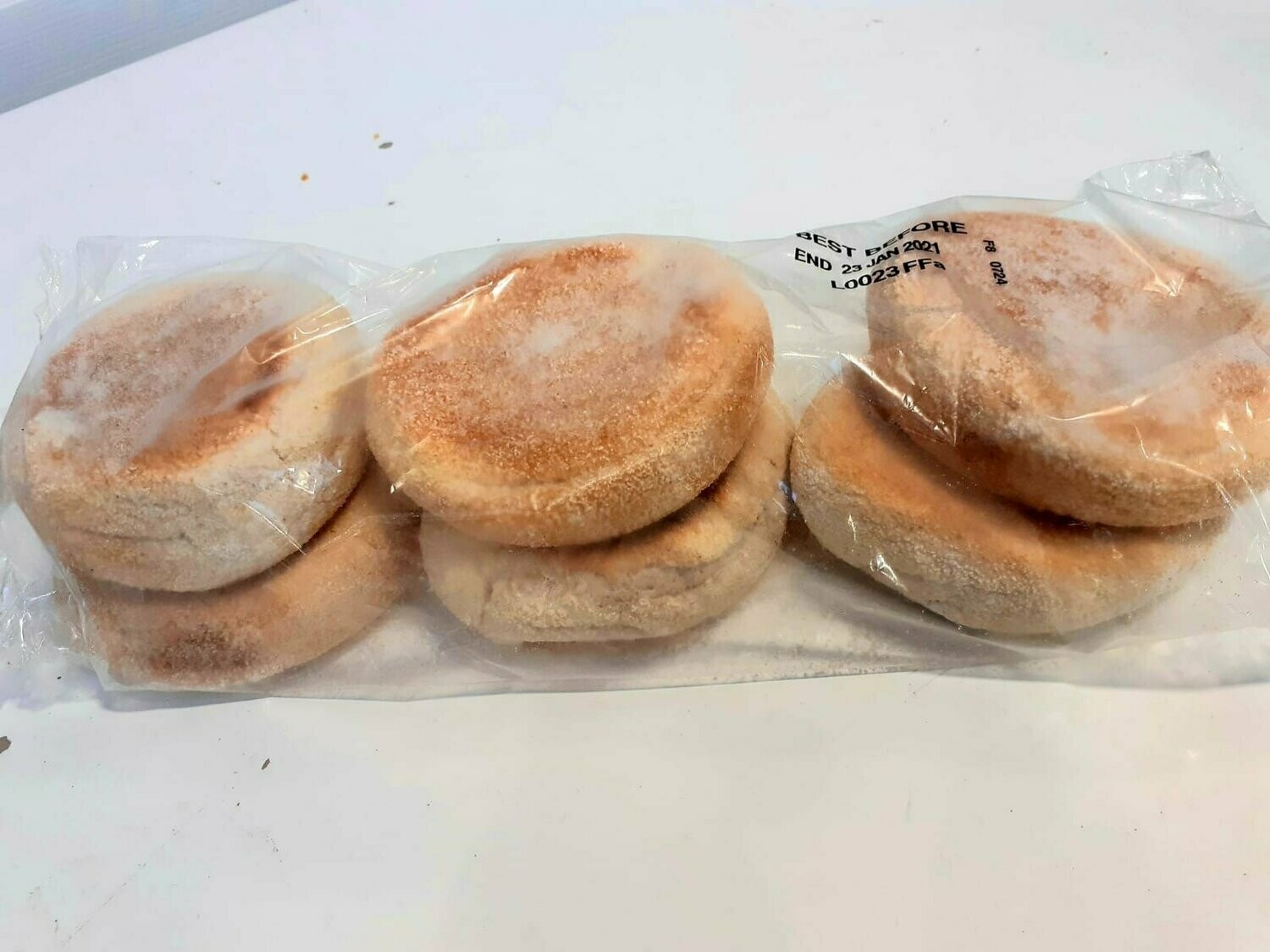 English breakfast muffin x 6