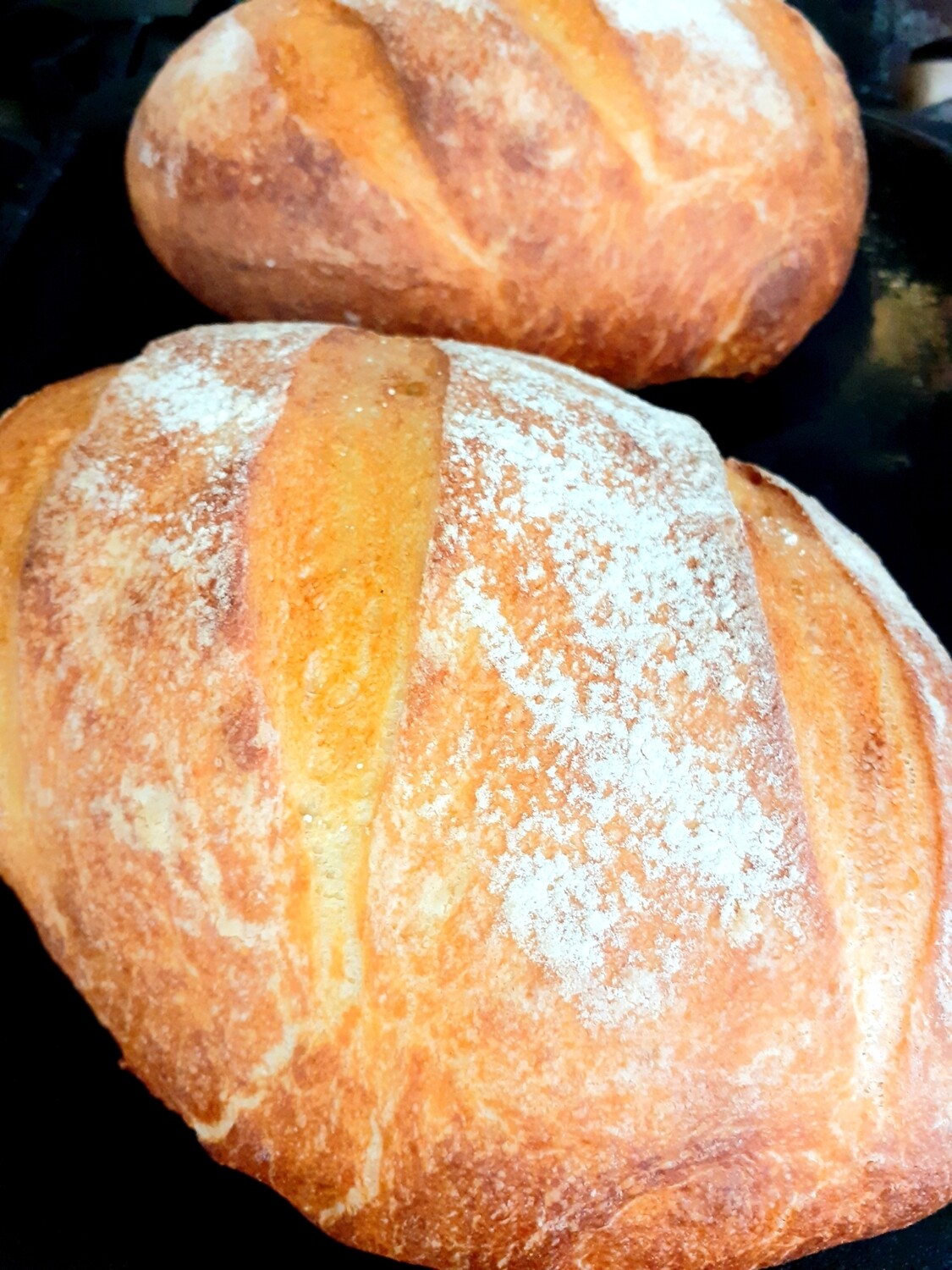 Homemade sourdough loaf (approximate weight 650g)